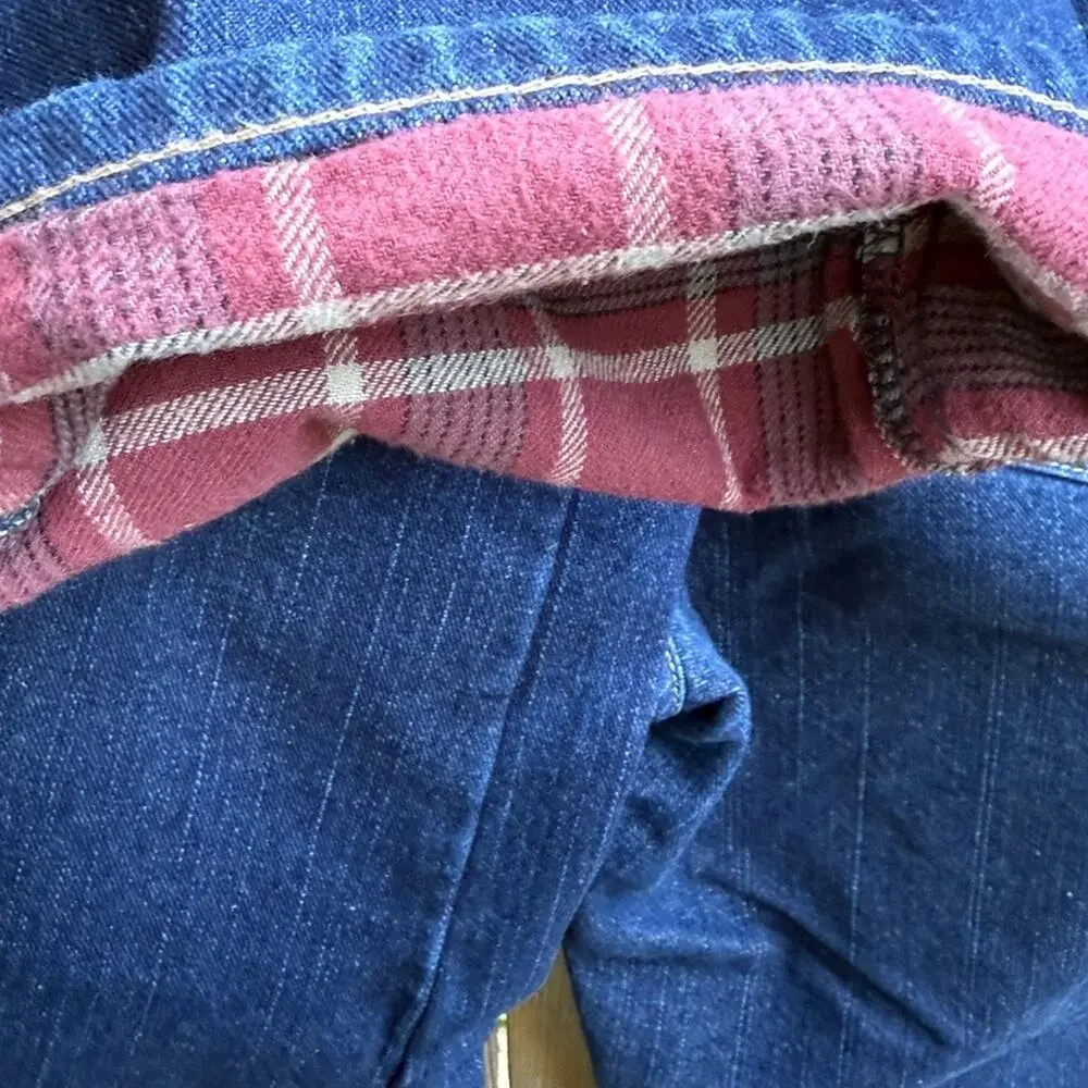 Dickies flannel lined women's jeans Size 14